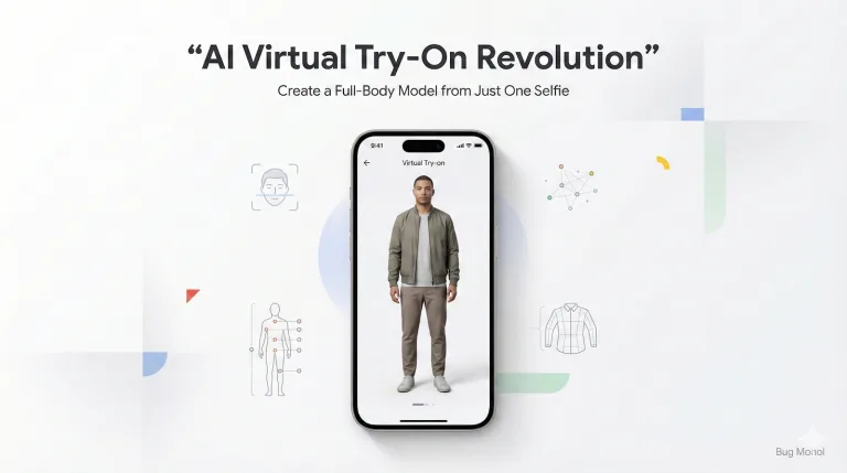কীভাবে Google Virtual Try-On ব্যবহার করবেন? এক সেলফিতেই ফুল বডি মডেল তৈরির নিয়ম | Bug Mohol